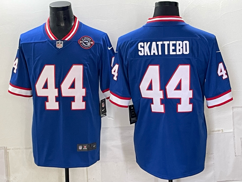 Men New York Giants #44 Skattebo blue Nike 2026 NFL Game Jersey 100402->new york giants->NFL Jersey